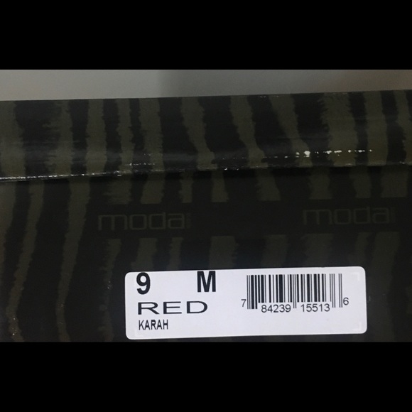 Moda red pumps - Picture 6 of 6